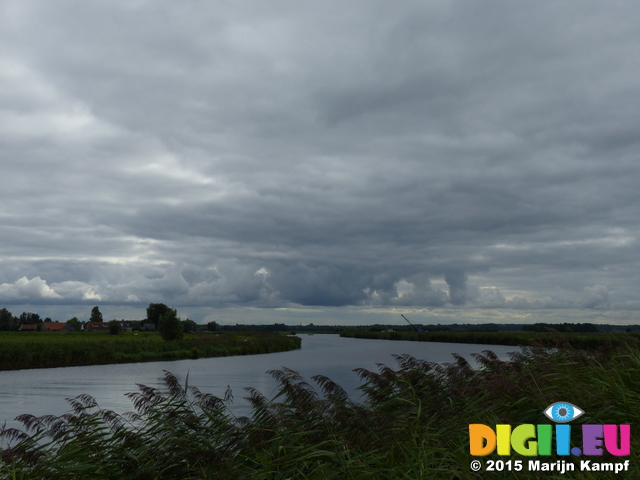 FZ020266 Boat on River Eem